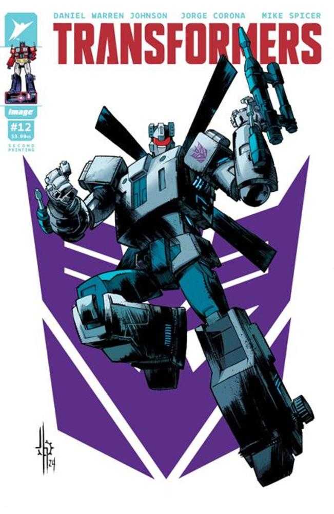 Transformers #12 2nd Print Cover A Jason Howard Decepticon | Game Master's Emporium (The New GME)