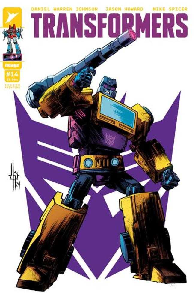 Transformers #14 2nd Print Cover B Jason Howard Autobot Variant | Game Master's Emporium (The New GME)