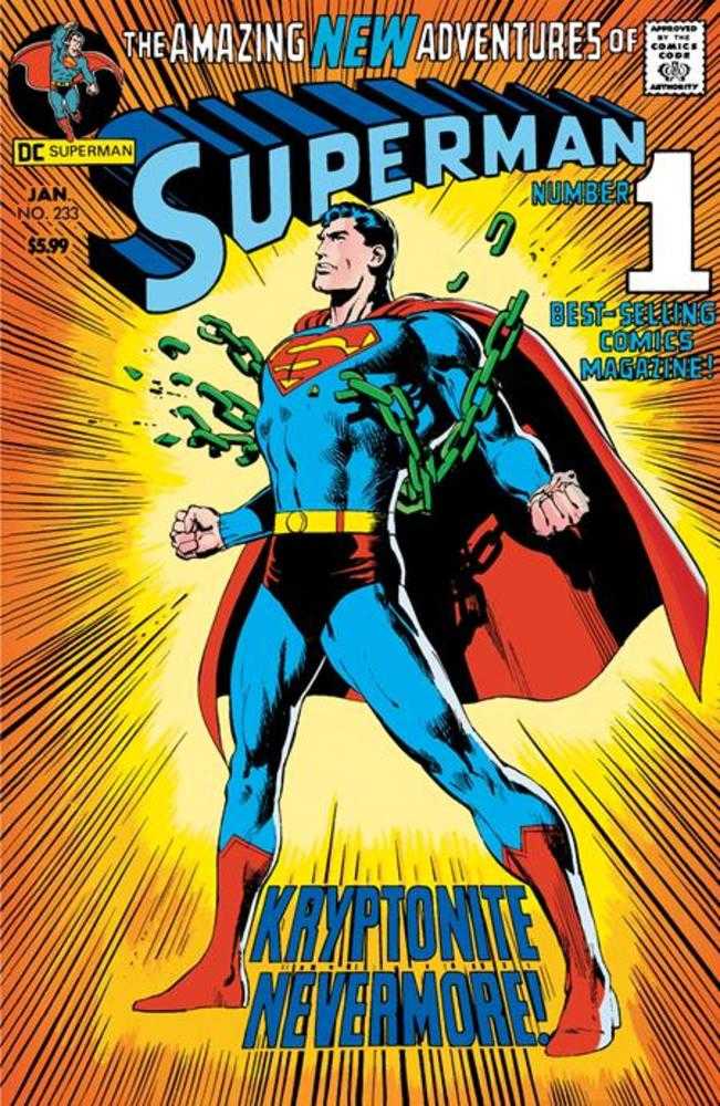 Superman #233 Facsimile Edition Cover C Neal Adams Foil Variant | Game Master's Emporium (The New GME)