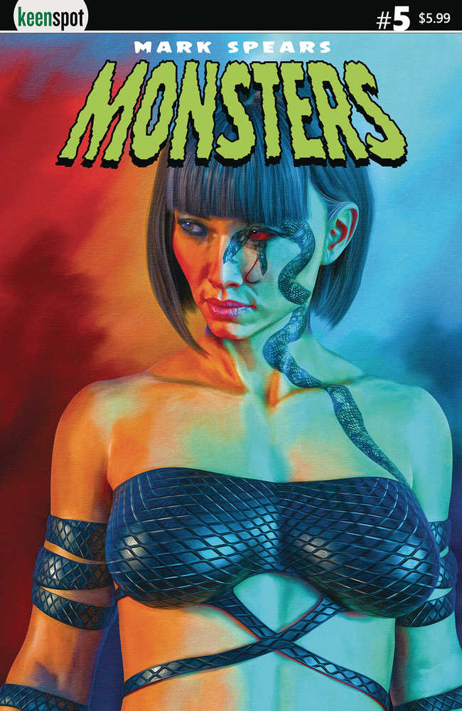 Mark Spears Monsters #5 Cover E Girl With Snake Tattoo | Game Master's Emporium (The New GME)