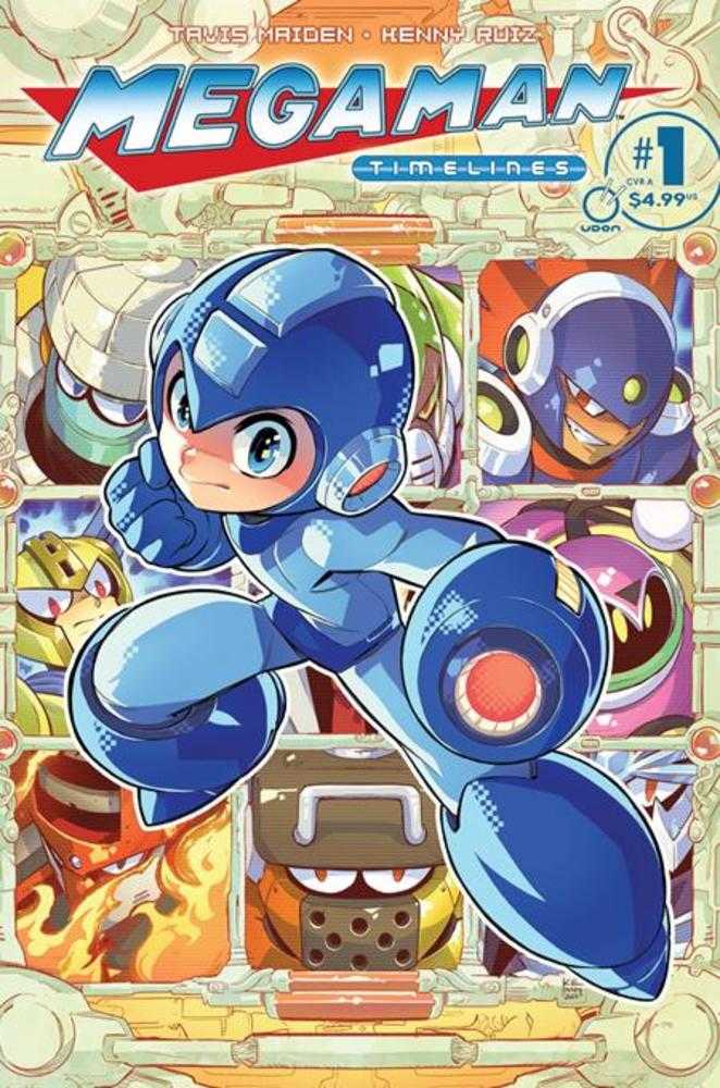Mega Man Timelines #1 (One Shot) Cover A Kenny Ruiz | Game Master's Emporium (The New GME)