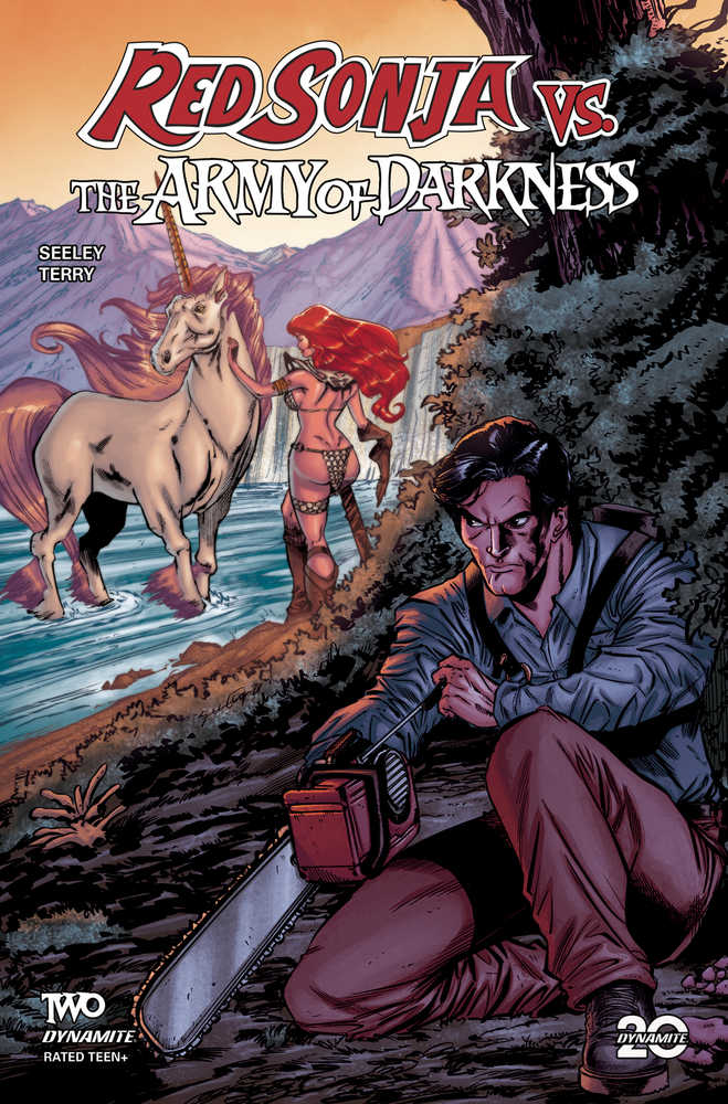 Red Sonja vs Aod #2 Cover B Seeley | Game Master's Emporium (The New GME)