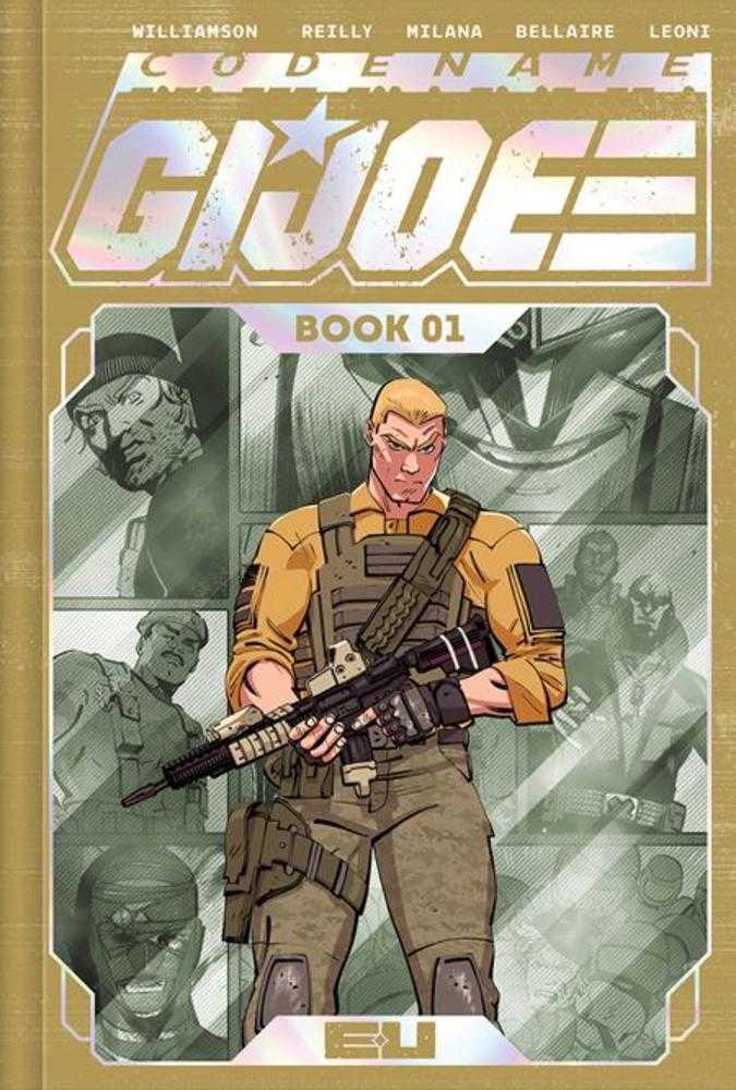 Codename G.I. Joe Deluxe Edition Hardcover Book 01 Tom Reilly Cover | Game Master's Emporium (The New GME)