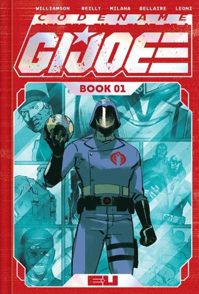 Codename G.I. Joe Deluxe Edition Hardcover Book 01 Direct Market Exclusive Andrea Milana & Annalisa Leoni Spot Foil Cover | Game Master's Emporium (The New GME)