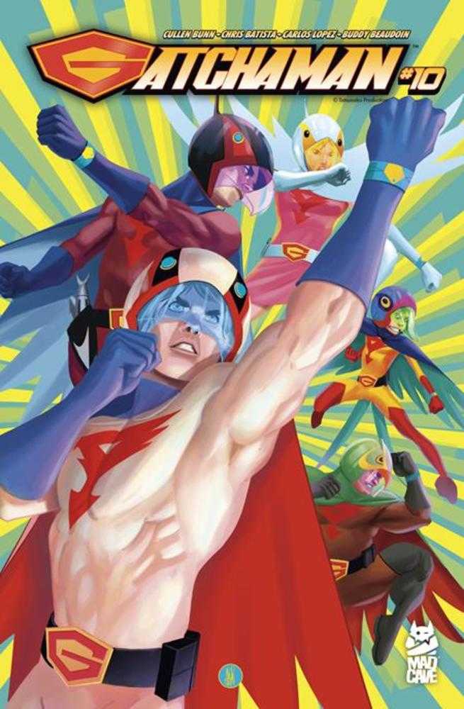 Gatchaman #10 Cover A Inaki Miranda | Game Master's Emporium (The New GME)