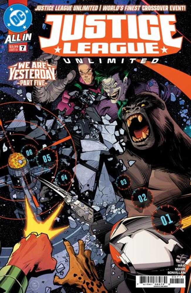 Justice League Unlimited #7 Cover A Dan Mora Connecting (We Are Yesterday) | Game Master's Emporium (The New GME)
