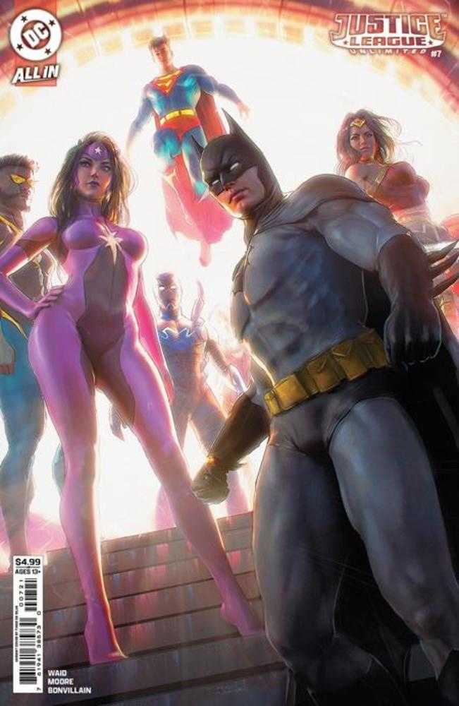 Justice League Unlimited #7 Cover B Tiago Da Silva Card Stock Variant (We Are Yesterday) | Game Master's Emporium (The New GME)