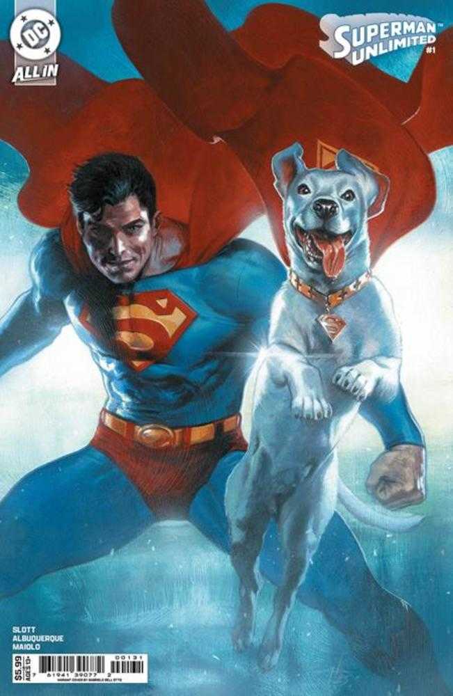 Superman Unlimited #1 Cover C Gabriele Dell Otto Card Stock Variant | Game Master's Emporium (The New GME)