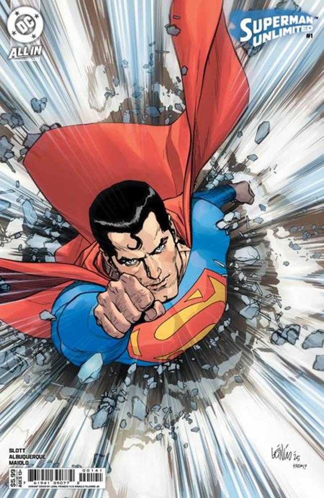 Superman Unlimited #1 Cover D Leinil Francis Yu Card Stock Variant | Game Master's Emporium (The New GME)