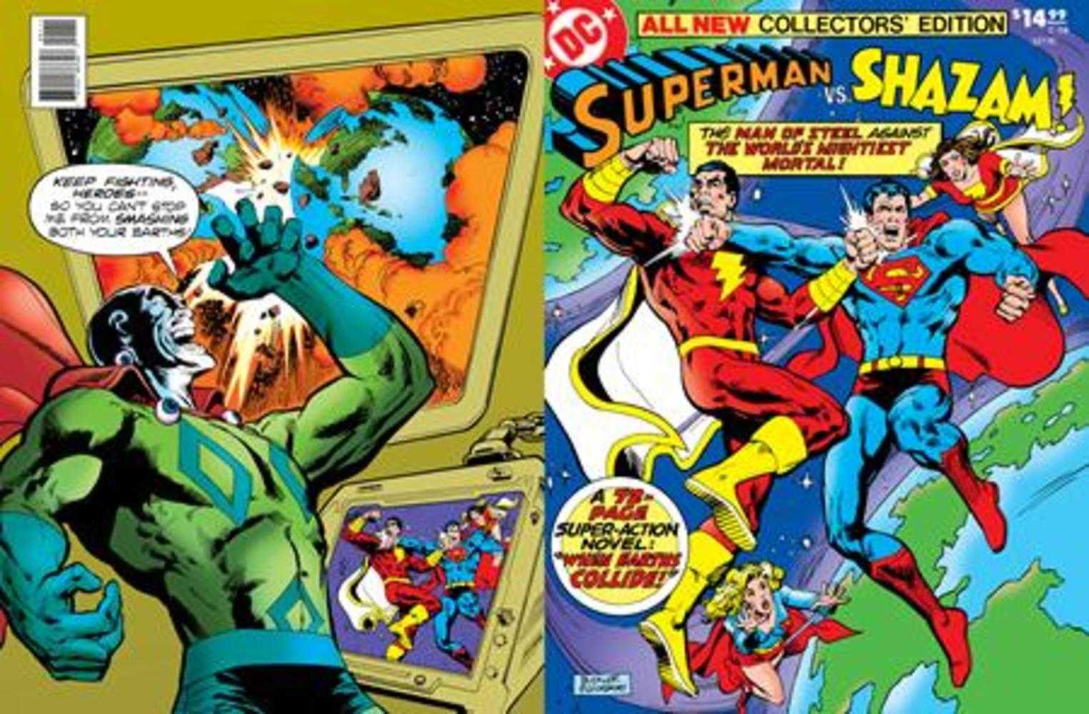 All New Collectors Edition #58 Superman vs Shazam Facsimile Edition Cover A Rich Buckler & Dick Giordano | Game Master's Emporium (The New GME)