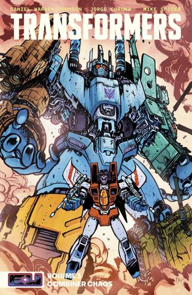Transformers TPB Volume 03 Combiner Chaos Direct Market Exclusive Daniel Warren Johnson & Mike Spicer Cover | Game Master's Emporium (The New GME)