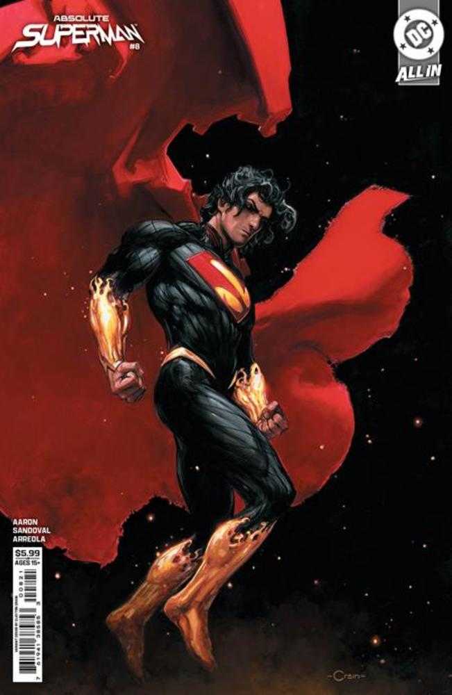 Absolute Superman #8 Cover B Clayton Crain Card Stock Variant | Game Master's Emporium (The New GME)