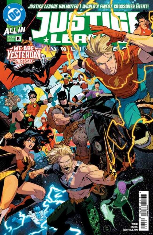 Justice League Unlimited #8 Cover A Dan Mora Connecting (We Are Yesterday) | Game Master's Emporium (The New GME)