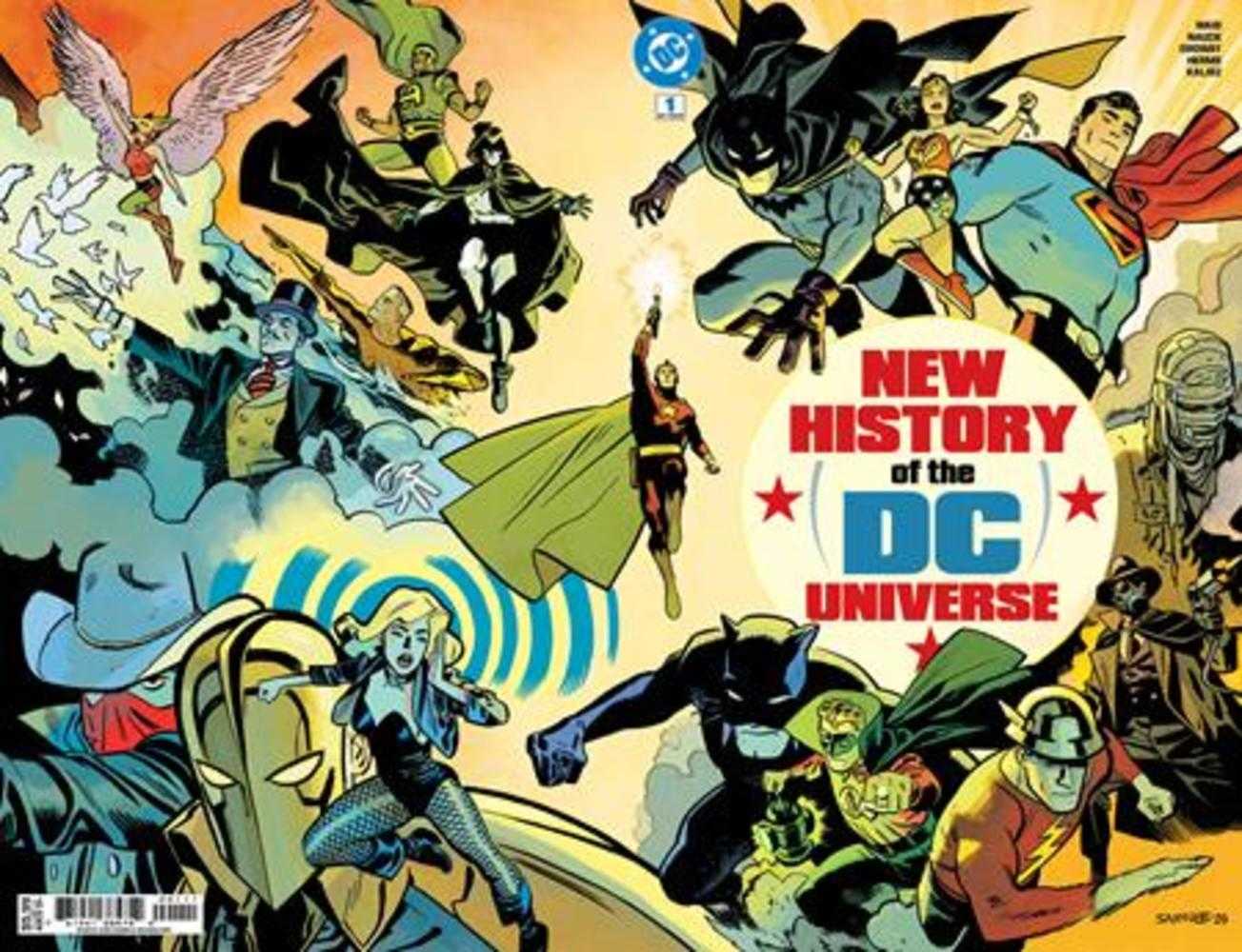 New History Of The DC Universe #1 (Of 4) Cover A Chris Samnee Wraparound | Game Master's Emporium (The New GME)