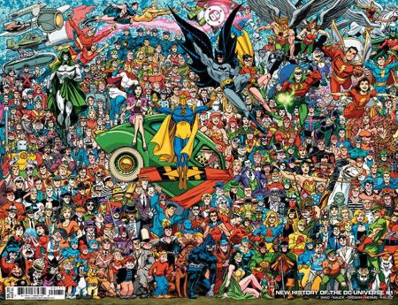 New History Of The DC Universe #1 (Of 4) Cover D Scott Koblish Legacy Wraparound Card Stock Variant | Game Master's Emporium (The New GME)