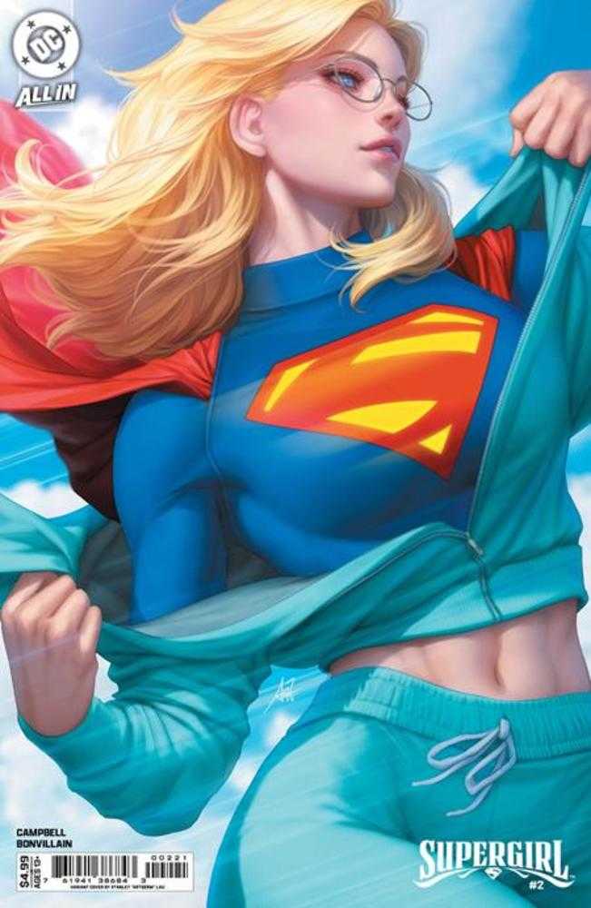 Supergirl #2 Cover B Stanley Artgerm Lau Card Stock Variant | Game Master's Emporium (The New GME)