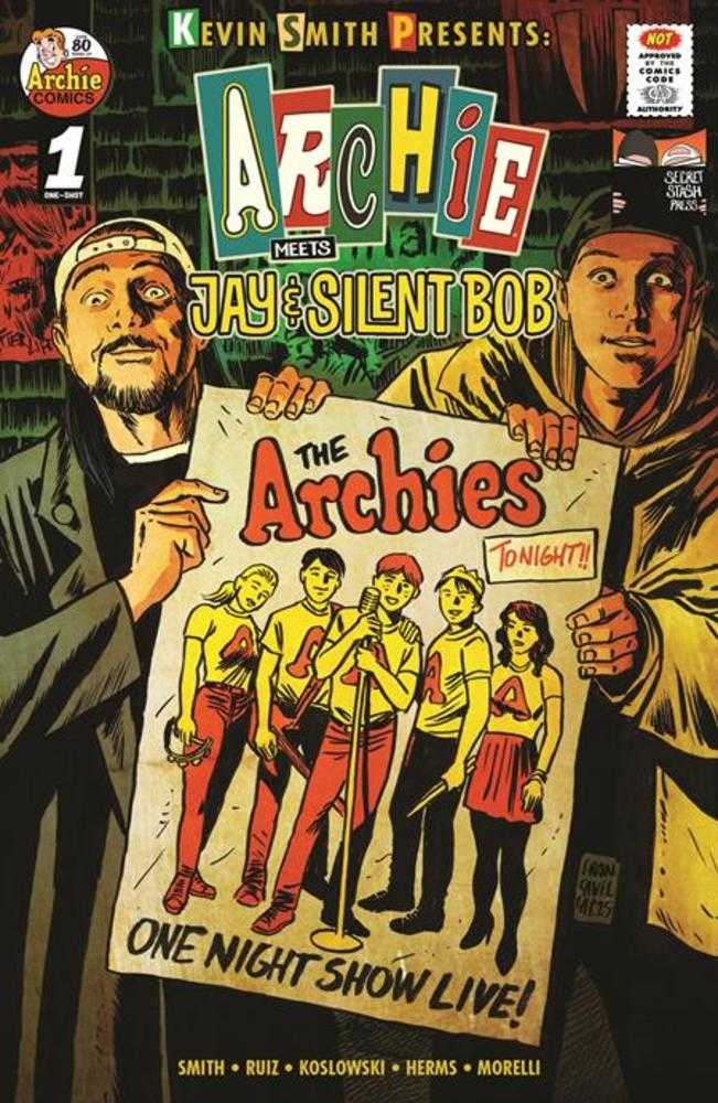 Archie Meets Jay And Silent Bob #1 (One Shot) Cover C Francesco Francavilla Variant (Mature) | Game Master's Emporium (The New GME)