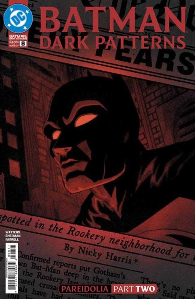 Batman Dark Patterns #8 (Of 12) Cover A Hayden Sherman | Game Master's Emporium (The New GME)
