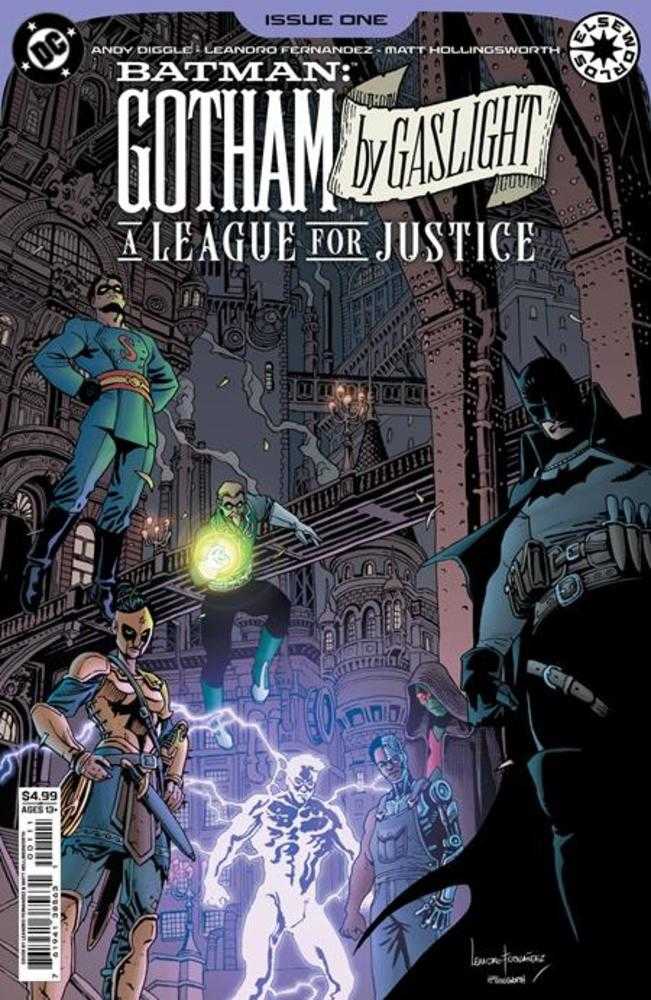 Batman Gotham By Gaslight A League For Justice #1 (Of 6) Cover A Leandro Fernandez | Game Master's Emporium (The New GME)