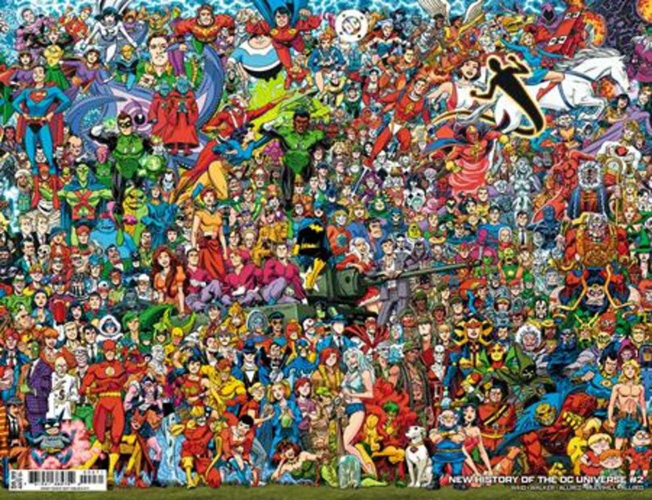 New History Of The DC Universe #2 (Of 4) Cover D Scott Koblish Legacy Card Stock Variant | Game Master's Emporium (The New GME)