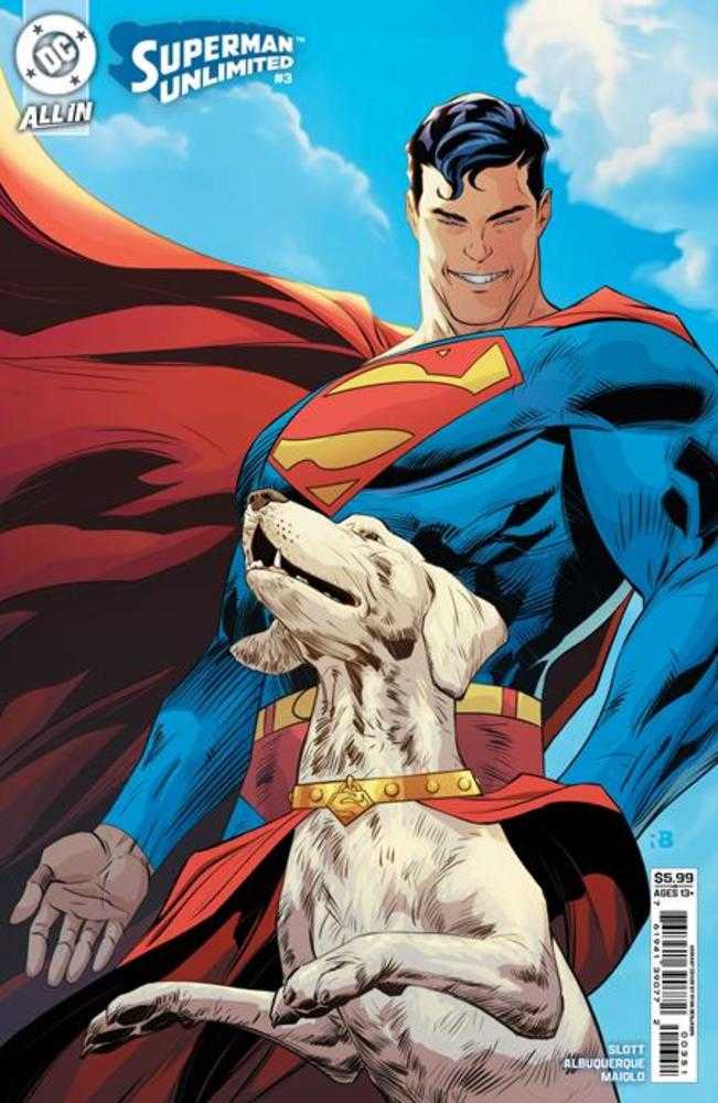 Superman Unlimited #3 Cover D Ryan Benjamin Card Stock Variant | Game Master's Emporium (The New GME)