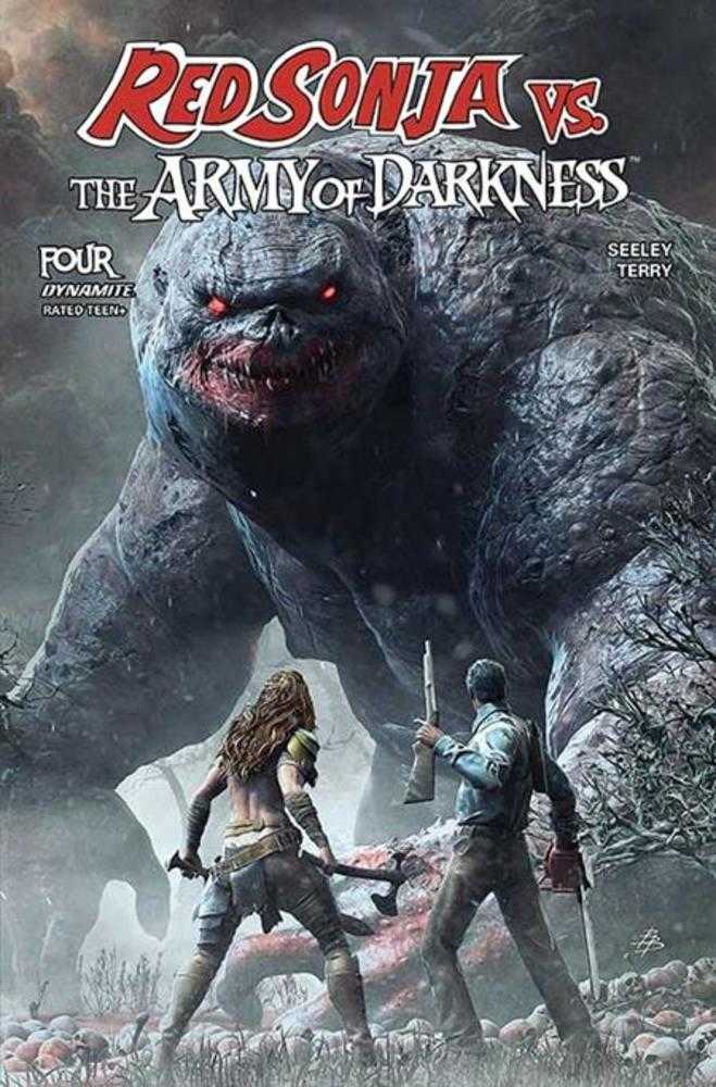 Red Sonja vs Aod #4 Cover A Bjorn Barends | Game Master's Emporium (The New GME)