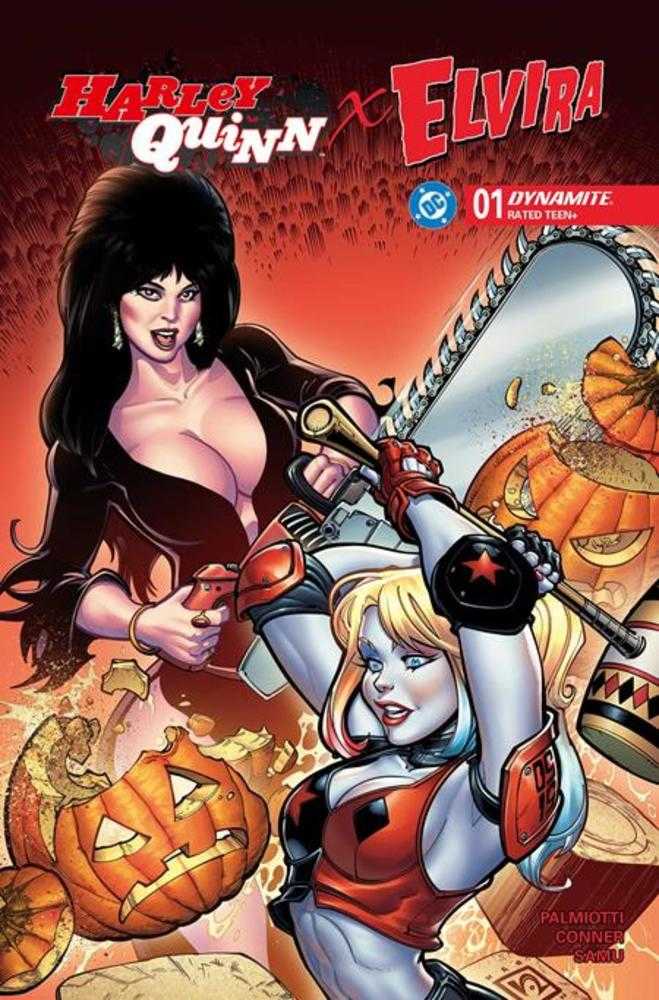 Harley Quinn X Elvira #1 Cover B Chad Hardin Variant | Game Master's Emporium (The New GME)