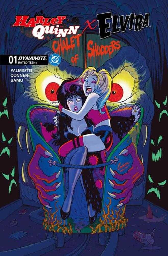 Harley Quinn X Elvira #1 Cover M 1 in 10 Amanda Conner Original Variant | Game Master's Emporium (The New GME)