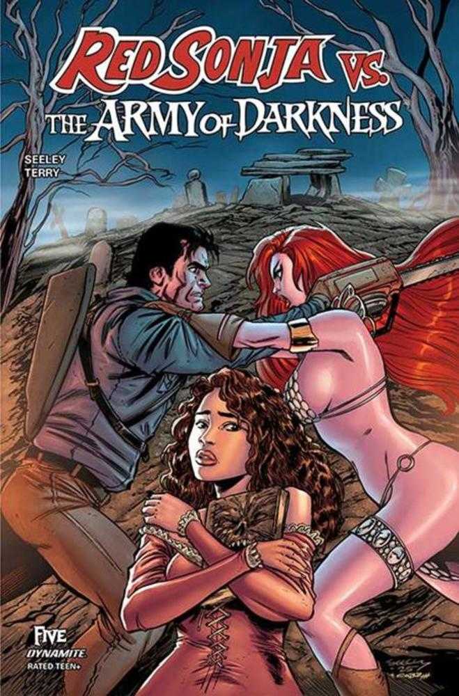 Red Sonja vs Army Of Darkness #5 Cover B Tim Seeley Variant | Game Master's Emporium (The New GME)