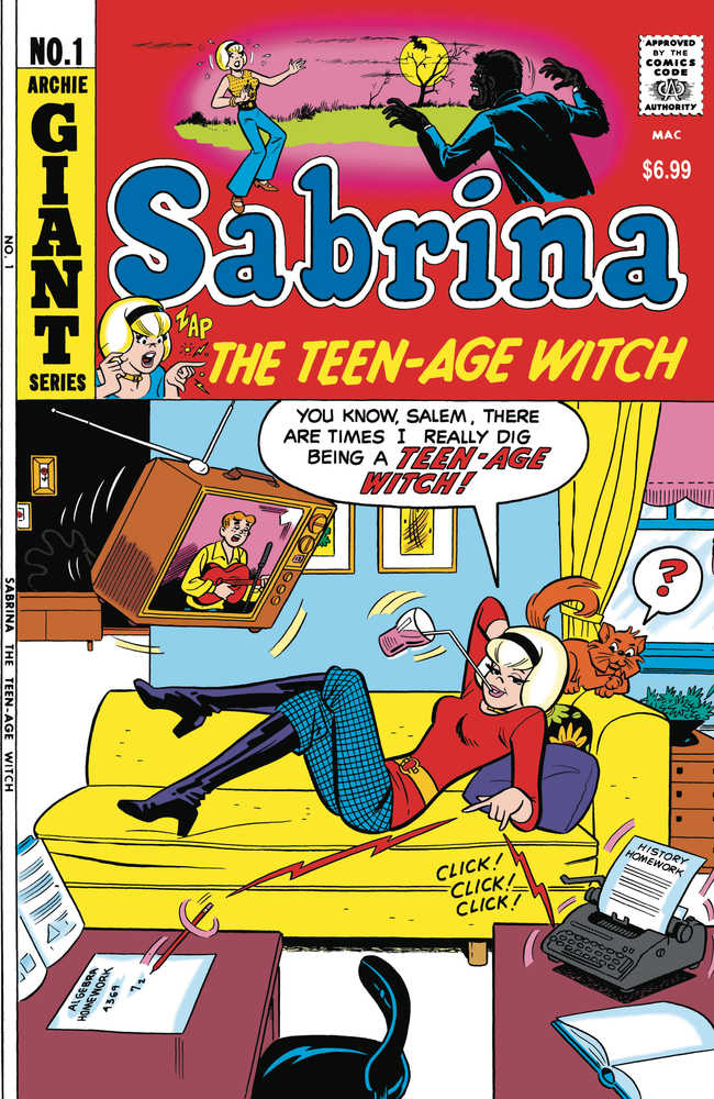Sabrina The Teenage Witch #1 Facsimile Edition Cover A Dan Decarlo | Game Master's Emporium (The New GME)