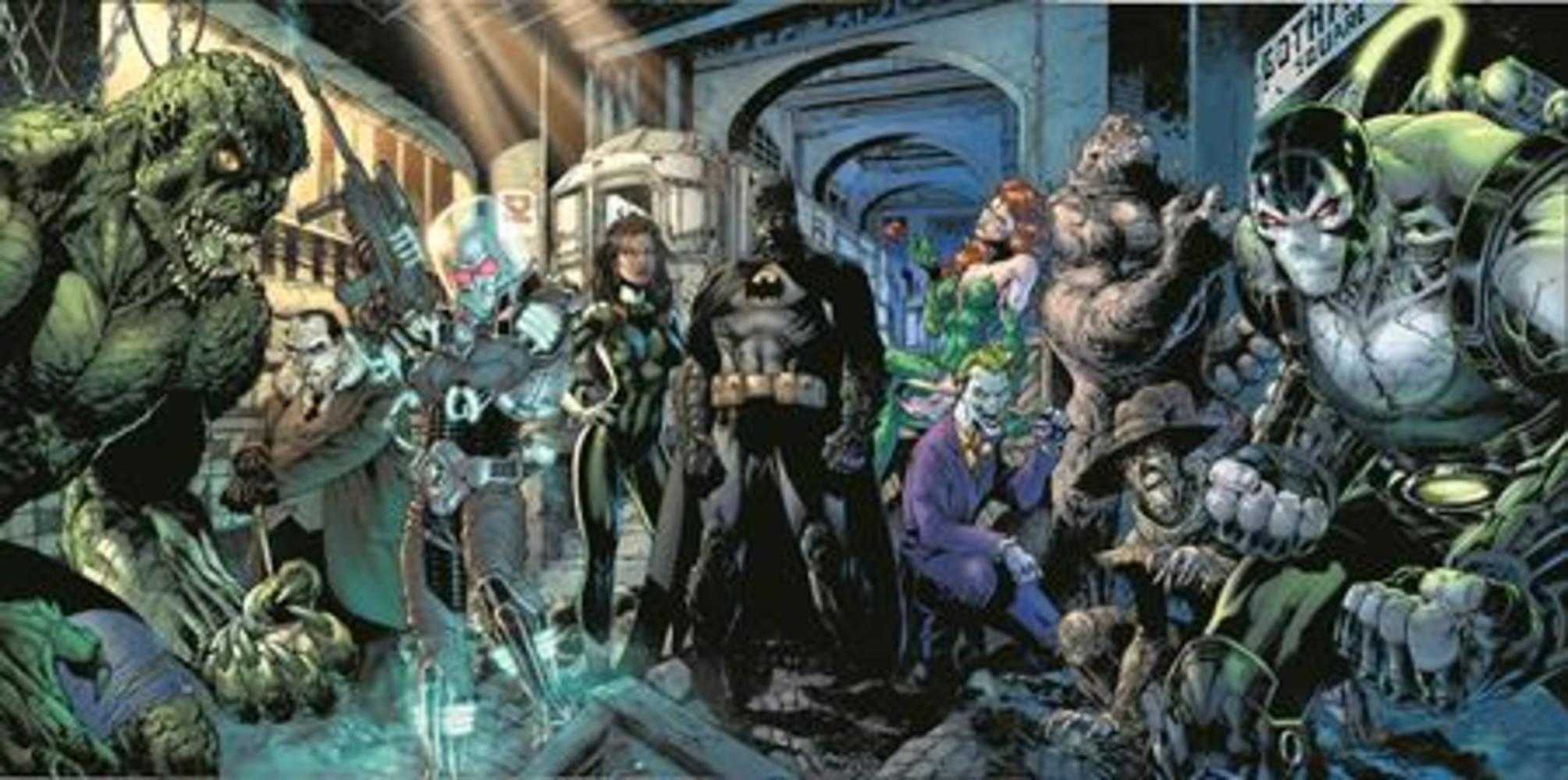 Batman #163 Cover E Jim Lee & Scott Williams Batman Connecting Gatefold Variant | Game Master's Emporium (The New GME)