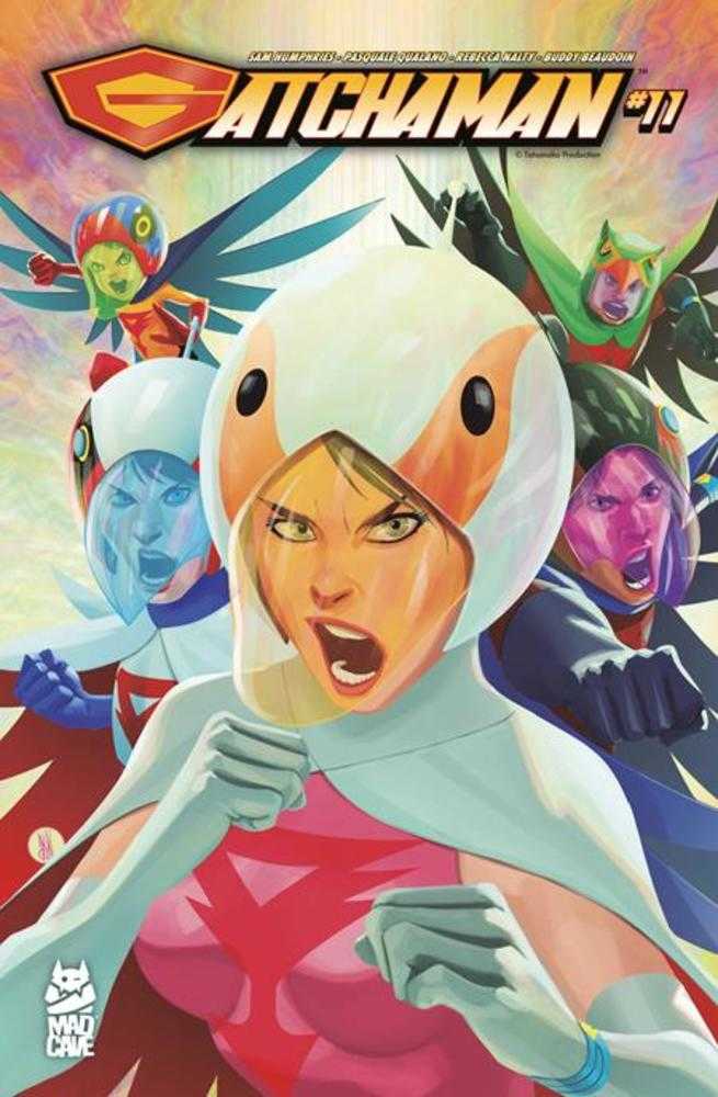 Gatchaman #11 Cover A Inaki Miranda | Game Master's Emporium (The New GME)