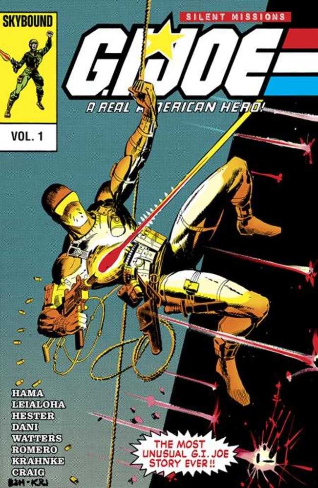 G.I. Joe A Real American Hero The Silent Missions TPB Direct Market Exclusive Edition Hannigan & Klaus Janson Cover | Game Master's Emporium (The New GME)