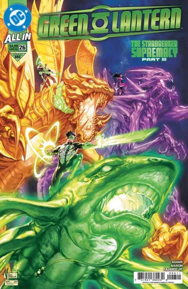 Green Lantern #26 Cover A V Ken Marion Connecting (Starbreaker Supremacy) | Game Master's Emporium (The New GME)