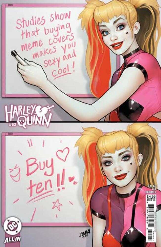 Harley Quinn #53 Cover B David Nakayama Card Stock Variant | Game Master's Emporium (The New GME)