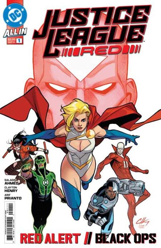 Justice League Red #1 (Of 6) Cover A Clayton Henry | Game Master's Emporium (The New GME)