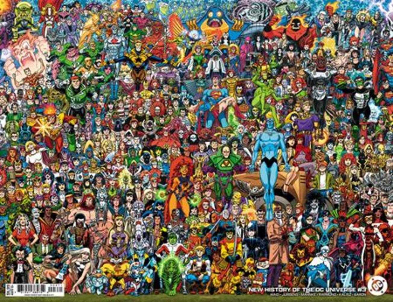 New History Of The DC Universe #3 (Of 4) Cover D Scott Koblish Legacy Wraparound Card Stock Variant | Game Master's Emporium (The New GME)