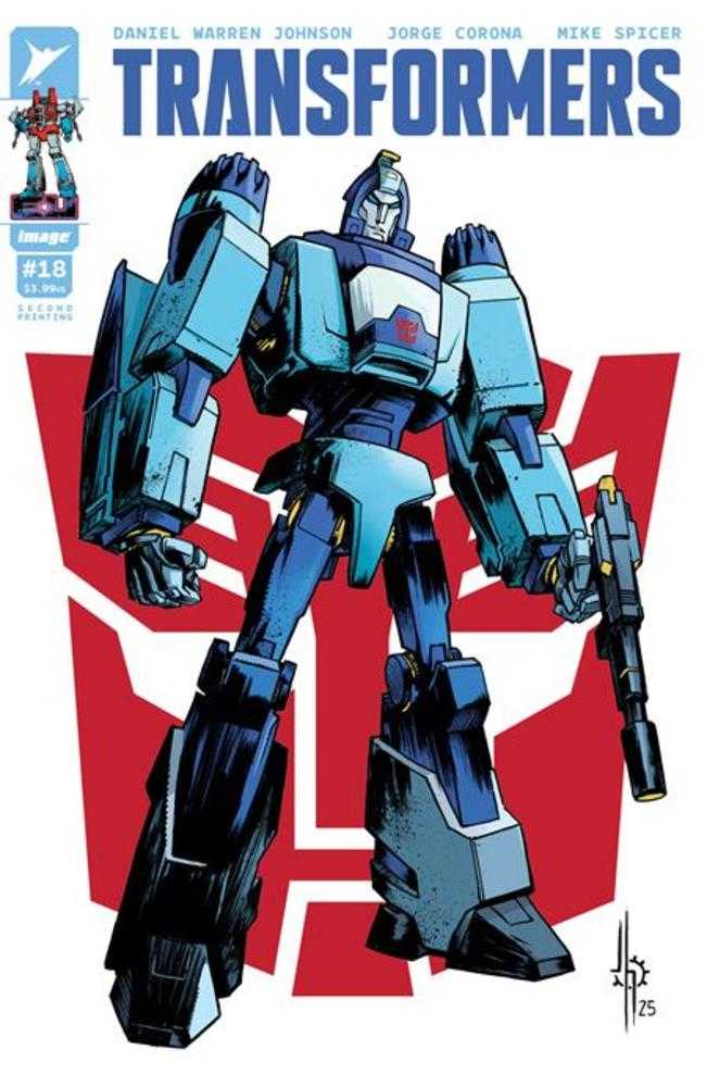 Transformers #18 2nd Print Cover B Jason Howard Autobot Variant | Game Master's Emporium (The New GME)