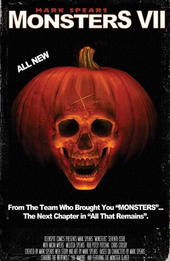 Mark Spears Monsters #7 Cover C Mark Spears Halloween II Homage Variant | Game Master's Emporium (The New GME)