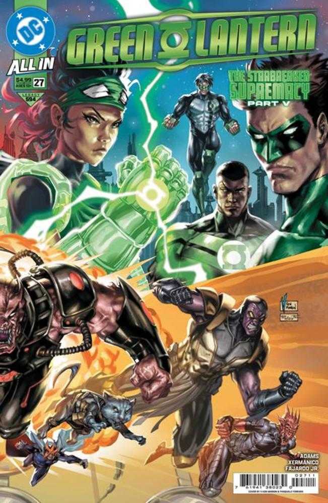 Green Lantern #27 Cover A V Ken Marion (Starbreaker Supremacy) | Game Master's Emporium (The New GME)