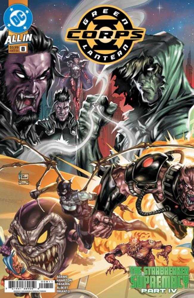 Green Lantern Corps #8 Cover A V Ken Marion (Starbreaker Supremacy) | Game Master's Emporium (The New GME)