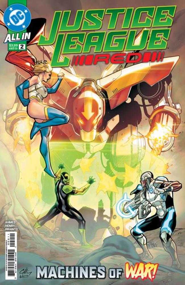Justice League Red #2 (Of 6) Cover A Clayton Henry | Game Master's Emporium (The New GME)