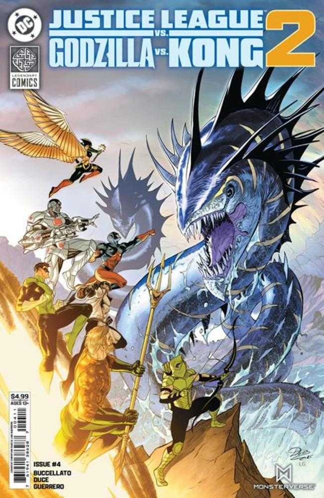 Justice League vs Godzilla vs Kong 2 #4 (Of 7) Cover A Christian Duce | Game Master's Emporium (The New GME)