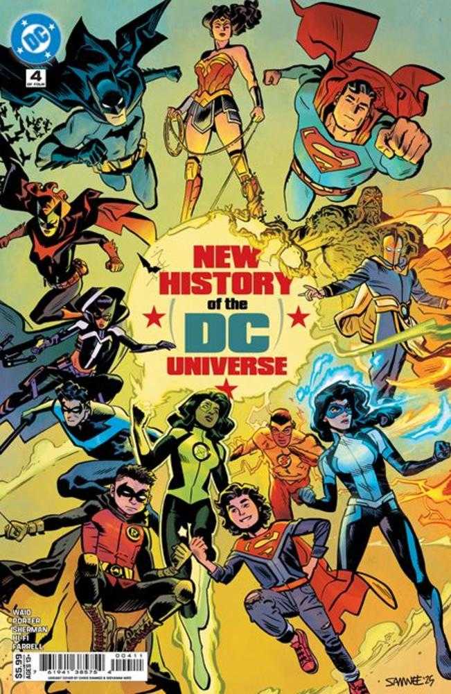 New History Of The DC Universe #4 (Of 4) Cover A Chris Samnee | Game Master's Emporium (The New GME)