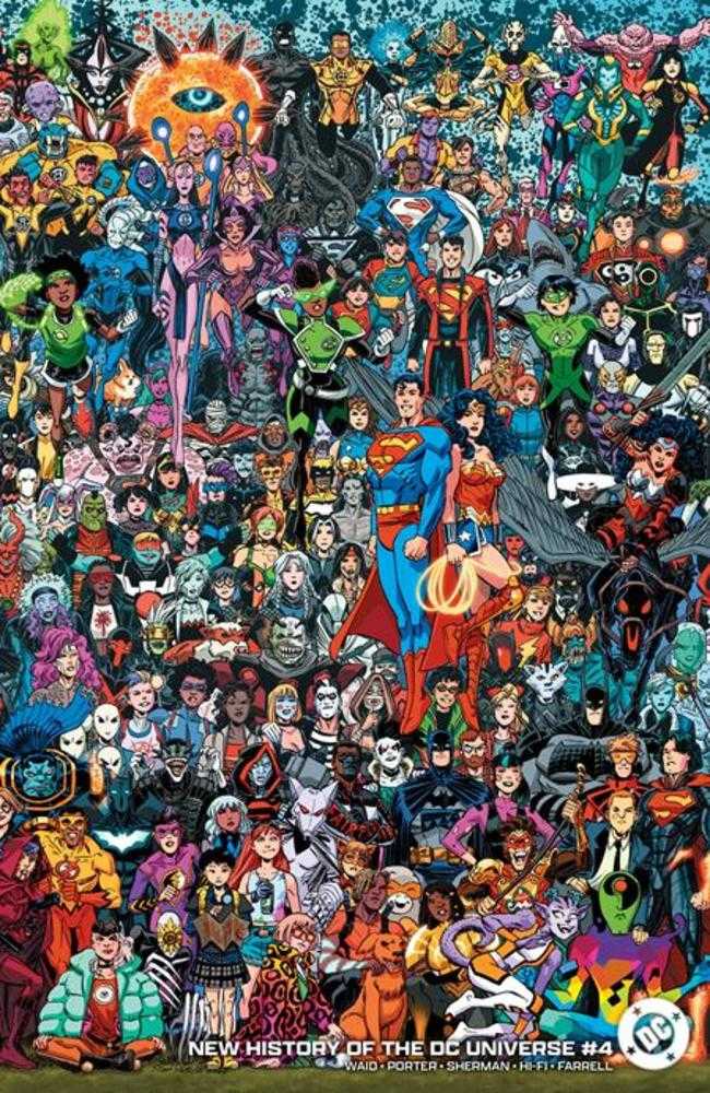 New History Of The DC Universe #4 (Of 4) Cover D Scott Koblish Legacy Wraparound Card Stock Variant | Game Master's Emporium (The New GME)