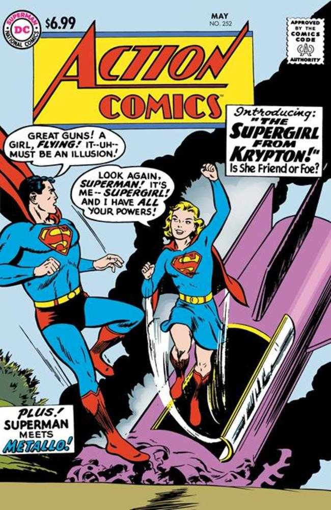 Action Comics #252 Facsimile Edition Cover B Curt Swan Foil Variant | Game Master's Emporium (The New GME)