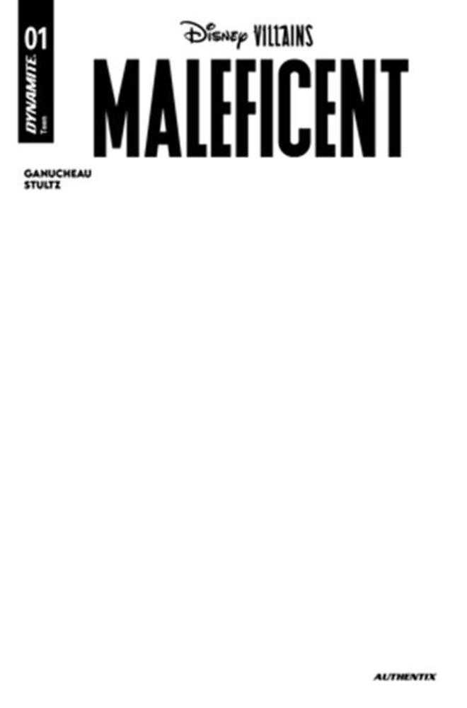 Disney Villains Maleficent #1 Cover E Blank Authentix Variant | Game Master's Emporium (The New GME)