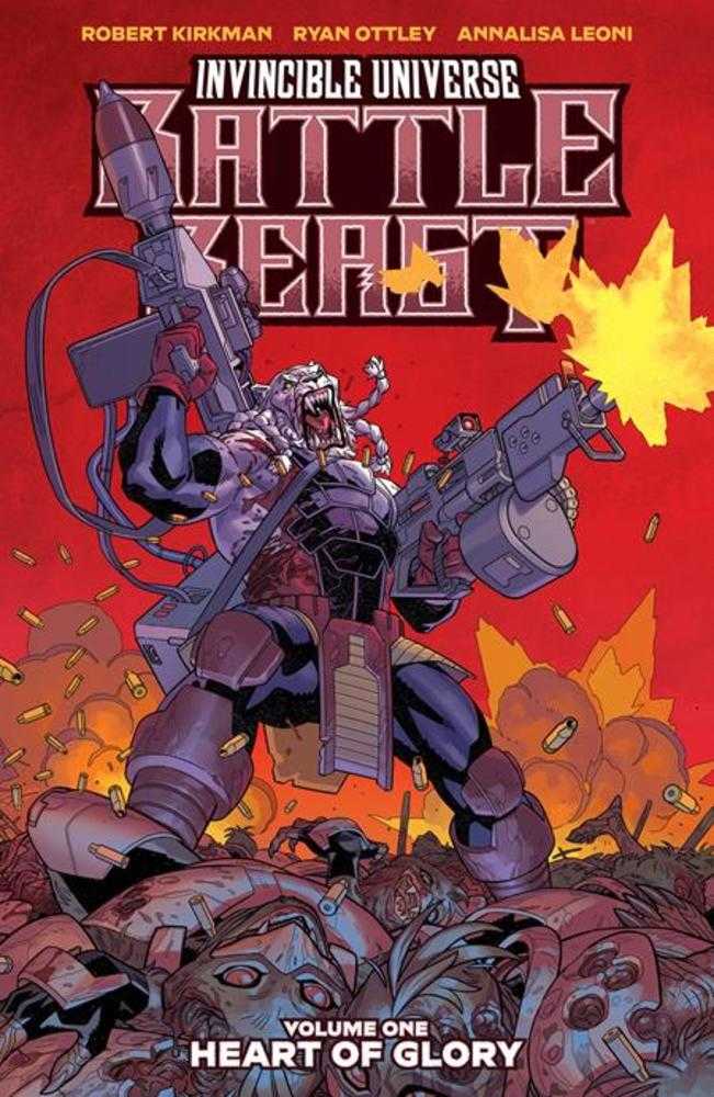 Invincible Universe Battle Beast TPB Volume 01 Direct Market Exclusive Ryan Ottley & Annalisa Leoni Cover | Game Master's Emporium (The New GME)