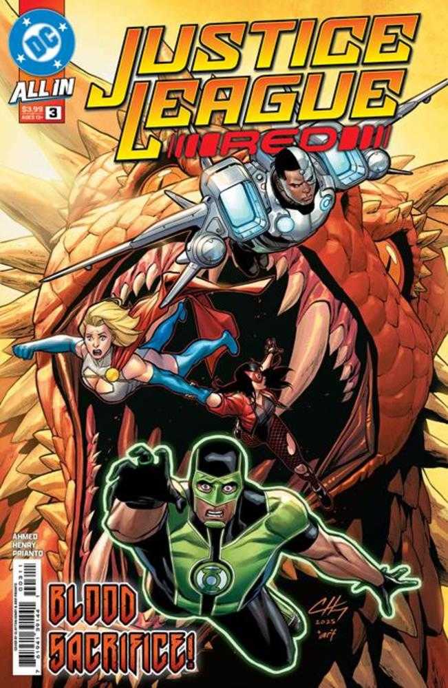 Justice League Red #3 (Of 6) Cover A Clayton Henry | Game Master's Emporium (The New GME)