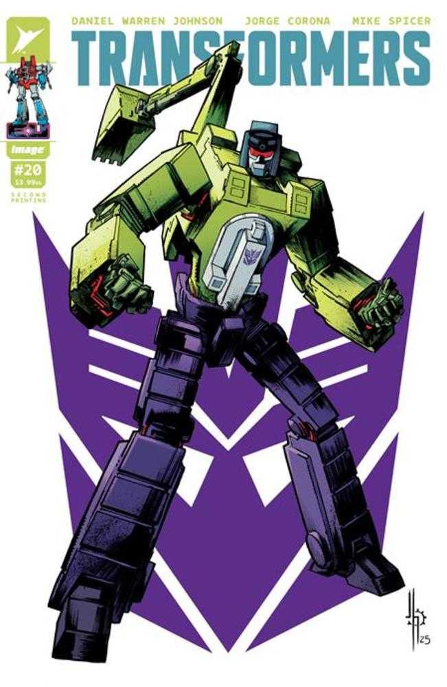 Transformers #20 2nd Print Cover A Jason Howard Decepticon Cover | Game Master's Emporium (The New GME)